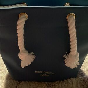 Dolce & Gabbana Blue Tote Bag